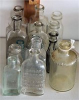 Lot #4378 - (16) miscellaneous druggist bottles
