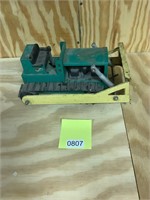 Vintage Green Structo Bulldozer