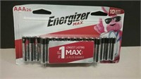 Unopened Energizer Max AAA Batteries 26 Total