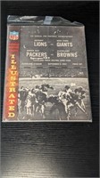 1964 Green Bay Packers NHF Football Program