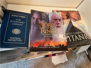Stars Wars, Titanic & Lord of the Rings Books