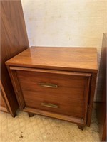 MCM Nightstand 2 Drawer