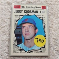 1970 Topp The Sporting News Jerry Koosman