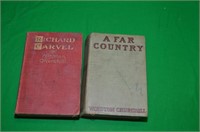 RICHARD CARVEL, A FAR COUNTRY, W. CHURCHILL