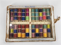 ANTIQUE AMERICAN THREAD CO STAR NYLON DISPLAY