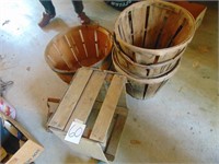 Baskets and Half Bushel Crate