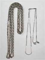 Chains! 22" & 44" Silvertone