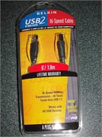 Belkin F3U133-06 6-ft Male USB Type A to Male USB