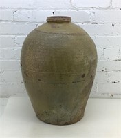 Large 21" Antique Southeast Asia Pottery