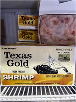 5 lbs Texas Gold Shrimp fresh frozen block (16/20)