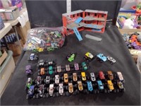 Micro Machine Garage/Cars & Monster Trucks Lot