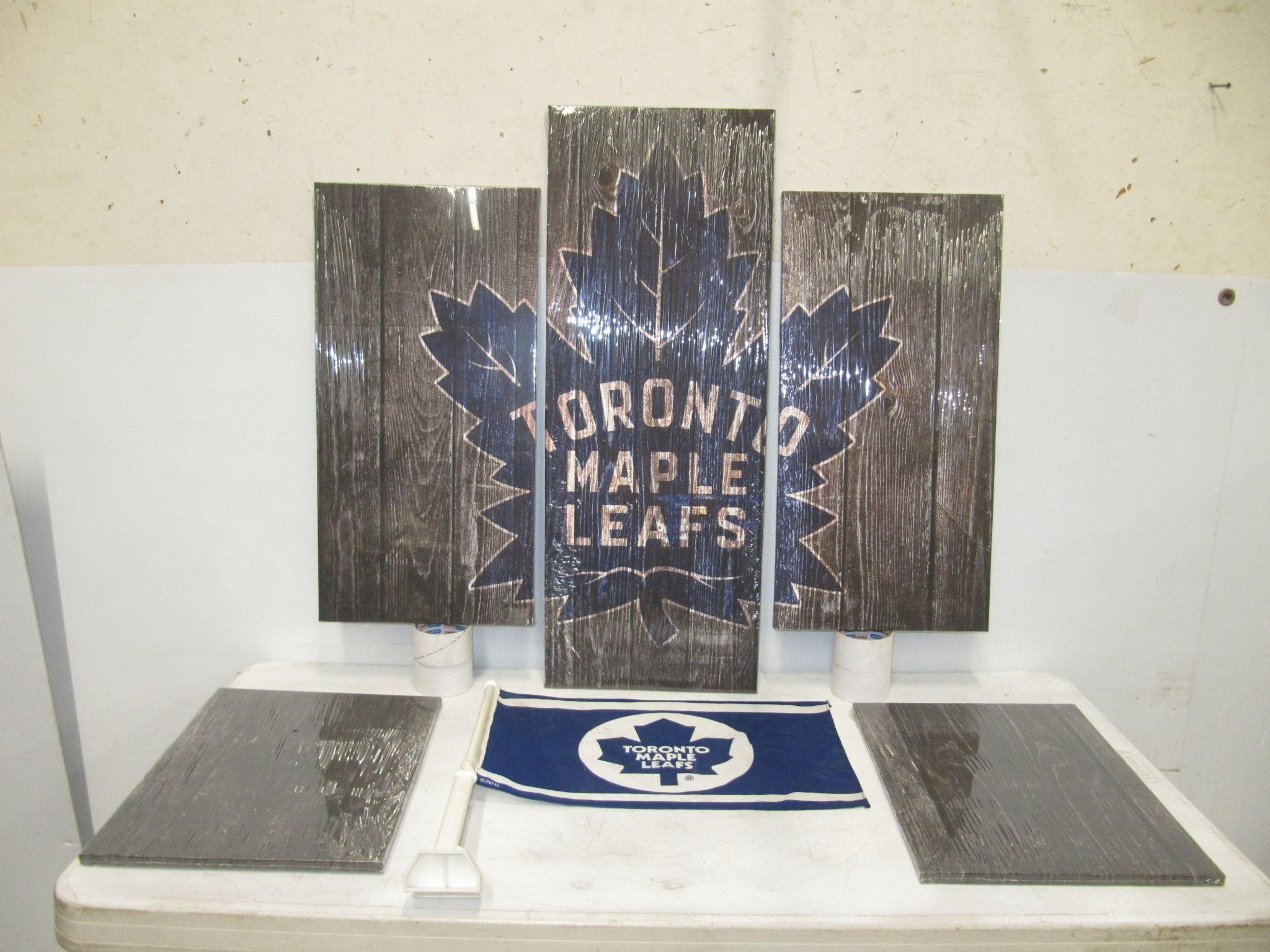 TORONTO MAPLE LEAFS WALL ART DISPLAY