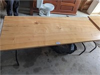 Maple Folding table