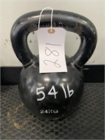 (1) 54 lbs kettle bell