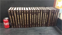Collection of 22 leather bound volumes of Louis