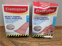 NEW 2 Packs Elastoplast Heavy Fabric 20 + 15