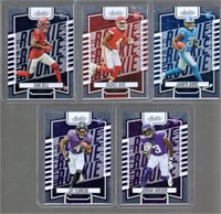 Lot of 5 2023 Panini Absolute Football Rookie