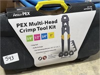 Apollo PEX Multi-Head Crimp Tool Kit - pieces