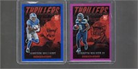 Jameson Williams Blue Rookie /50 & Kenneth Walker