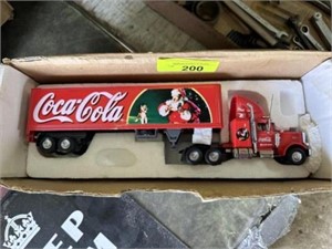 Toy CocaCola Chirstmas truck