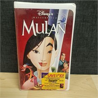 Mulan Sealed VHS Tape