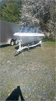 Vanguard boat and trailer