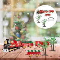 Festive Toy Train Set
