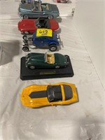 ROW OF MODEL CARS