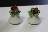 Pair of Vintage Salt and Pepper Shakers