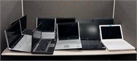 Mixed Lot of 10 Laptops-untested