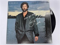 Autograph COA Eric Clapton vinyl