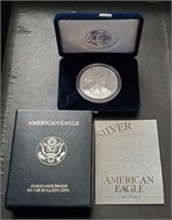 1997 American Silver Eagle 1 Troy Oz  Proof Coin