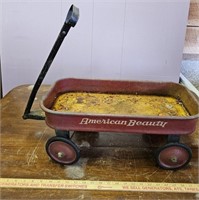 Antique American Beauty Wagon- 24" Long- Has Rust