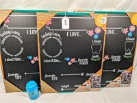 Baby's Highlights Chalkboard 3 NEW Baby Shower