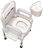 Commode Chair, Bedside Commode Toilet, Raised