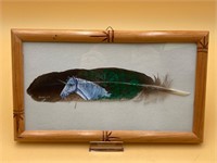 Mayan Art On Feather