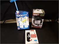 Sock slider, water house, usb phone for skype