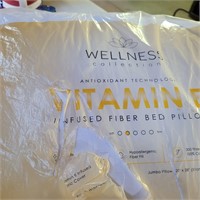 Vitamin E Infused Pillows  (2) Queen