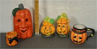 Halloween ceramics decor