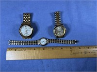 (3 PCS) 2 MENS CITIZENS WATCHES & 1 LADIES GENEVA