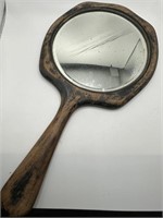 Wood Handheld Mirror