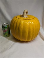 Ceramic Pumpkin Cookie Jar