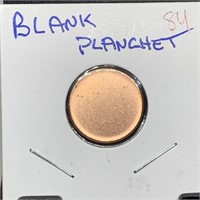 BLANK PENNY PLANCHET