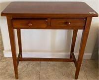336 - VINTAGE 2-DRAWER ACCENT TABLE
