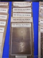 WWI Mid-Week Pictorial by NY Times, Set of 5