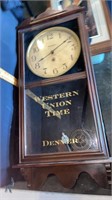western union time waterbury clock