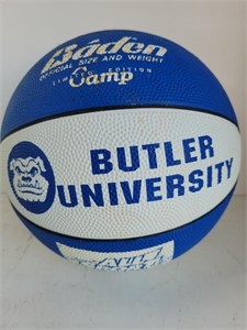 Butler basketball camp signed basketball