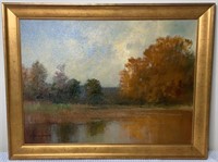 'Fall Landscape' by R. Michael Shannon Oil