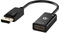 NEW - Rankie DisplayPort (DP) to HDMI Adapter, 4