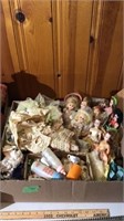 Vintage dolls, tea sets, dresses, assorted doll